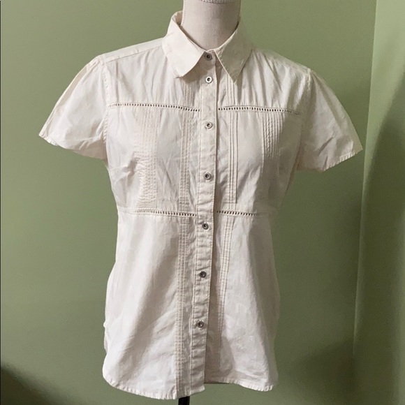 Tommy Hilfiger Tops - Tommy Hilfiger Denim Short Sleeved Eyelet Shirt